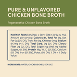Regenerative Pasture-Raised Chicken Bone Broth 14oz