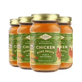 Regenerative Pasture-Raised Chicken Bone Broth 14oz