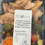 Chopped Chicken Summer Vegetables - Fit Food