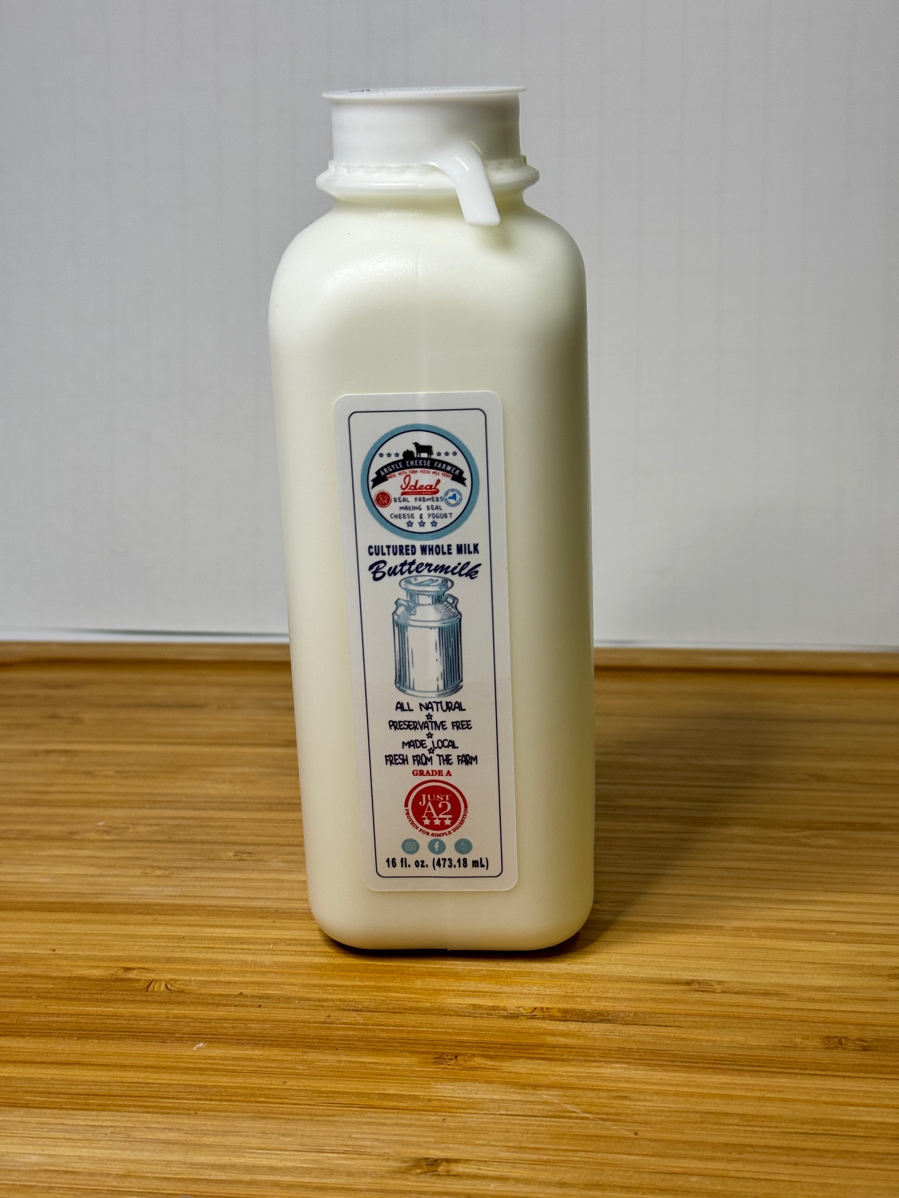 A2 Buttermilk Pint (16oz) Argyle Farms