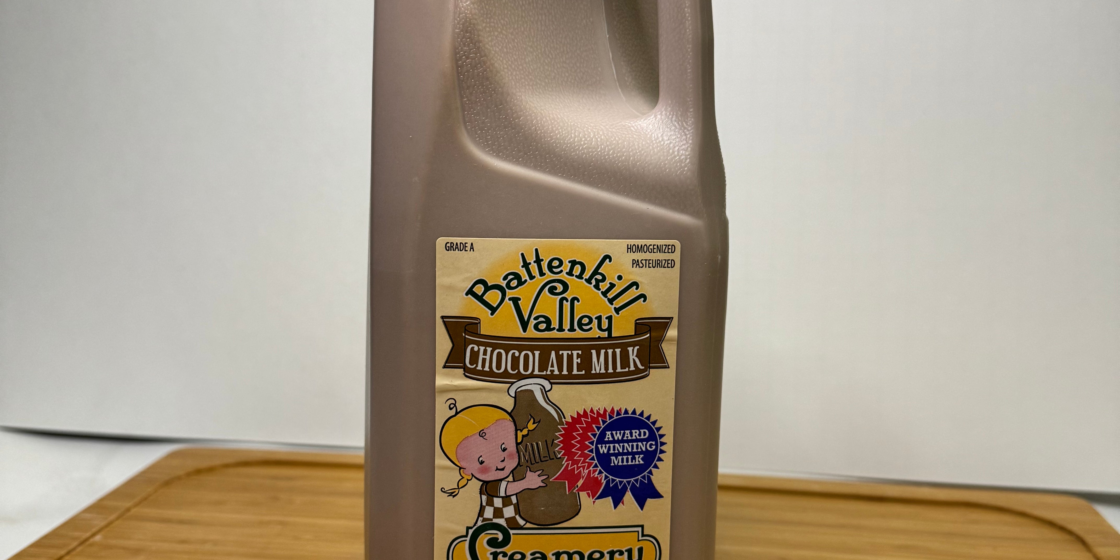 1/2 Gallon Chocolate Milk Battenkill Valley Creamery
