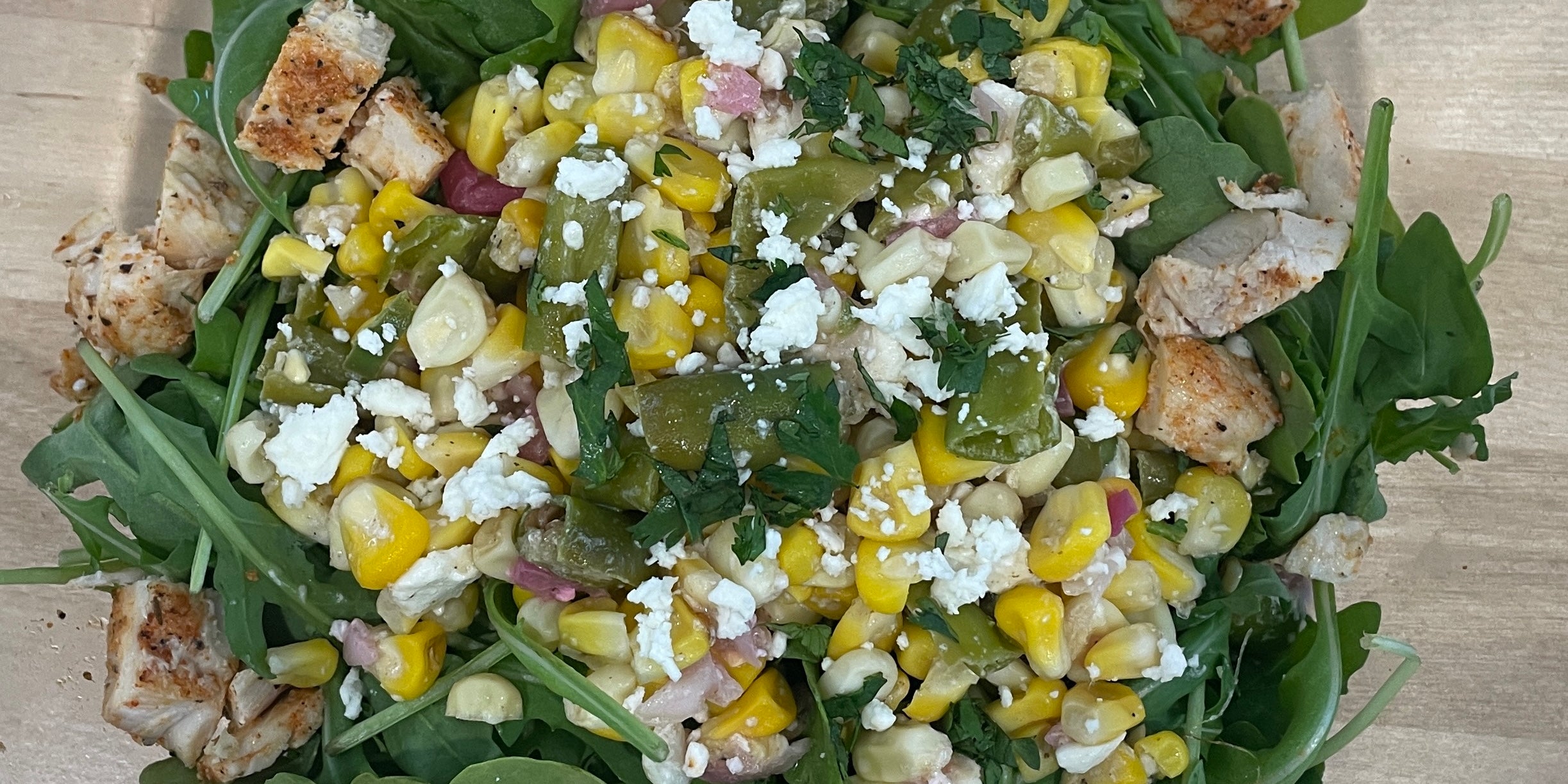 NJ Corn and Shishito Salad