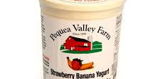 Pequea Valley Farm Grass Fed Yogurt 32oz Strawberry Banana