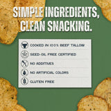 Beef Tallow Potato Chips - Sour Cream N' Onion