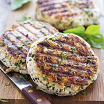 Turkey Burger with Caramelized Onion